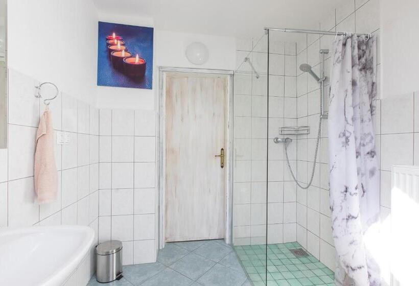 اتاق استاندارد سه تخته با سرویس بهداشتی مشترک, Dolar Rooms