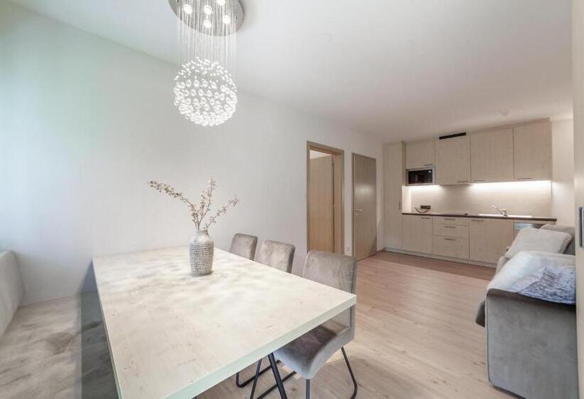 带1个卧室的高级公寓, Family Aparthotel Winklwiese