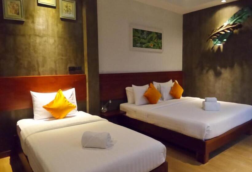 غرفة كومفورت ثلاثية, Green View Village Resort   Sha Plus