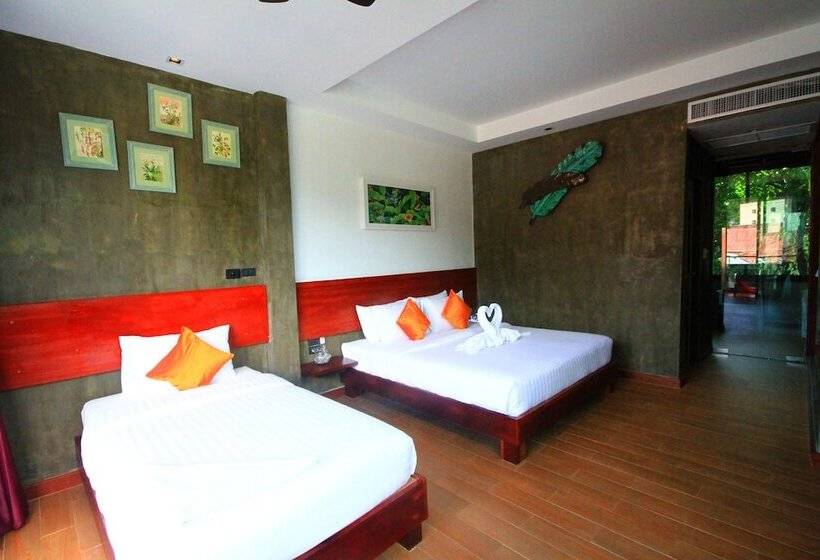 غرفة كومفورت ثلاثية, Green View Village Resort   Sha Plus