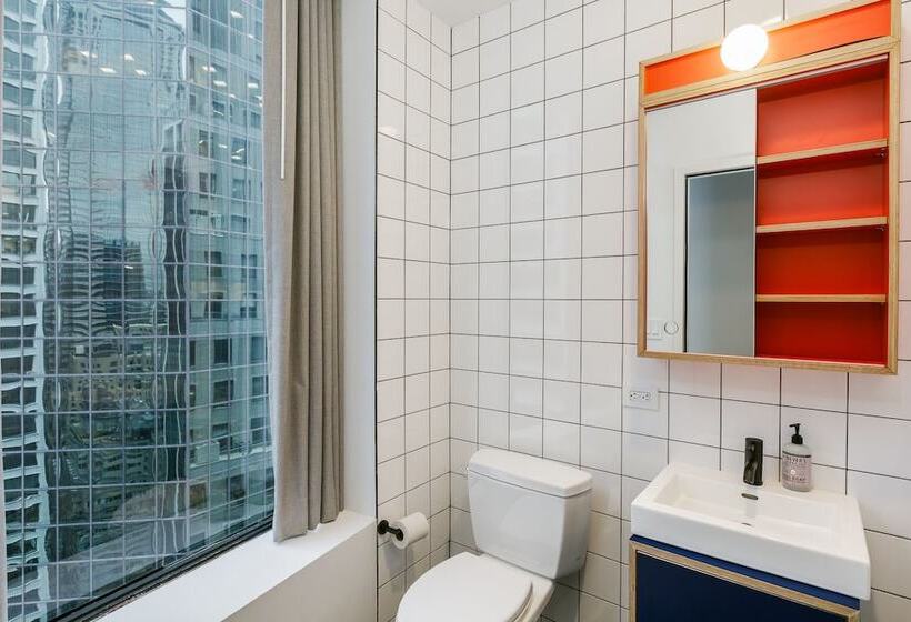 带2个卧室的公寓, Placemakr Wall Street