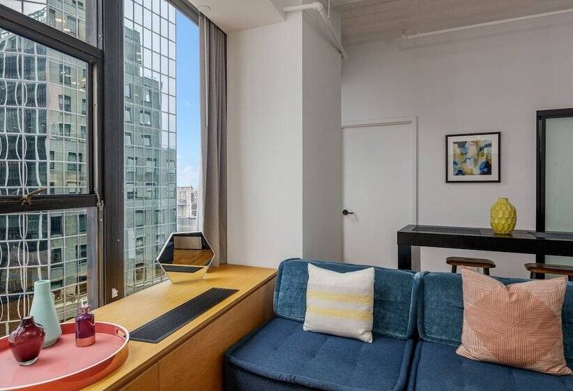 带2个卧室的公寓, Placemakr Wall Street