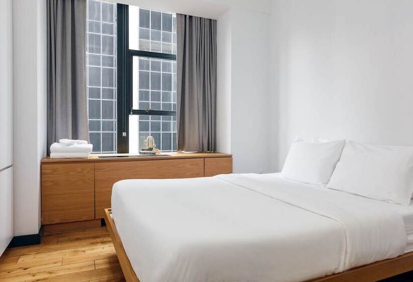 带4个卧室的公寓, Placemakr Wall Street
