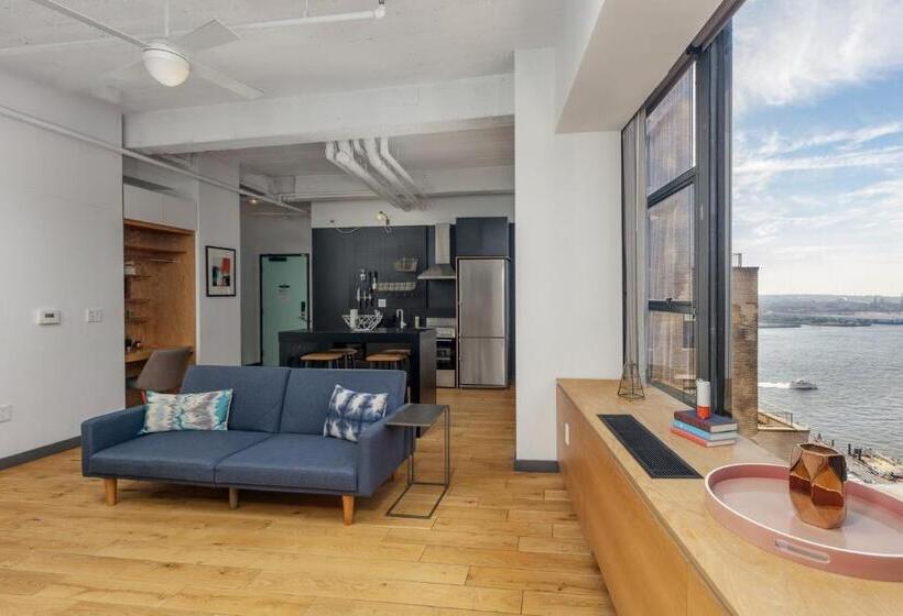 带3个卧室的公寓, Placemakr Wall Street