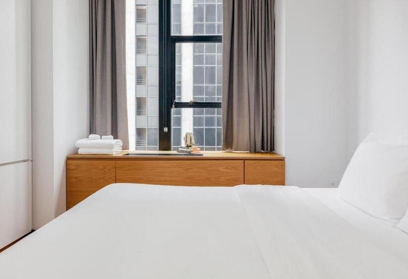 带4个卧室的公寓, Placemakr Wall Street