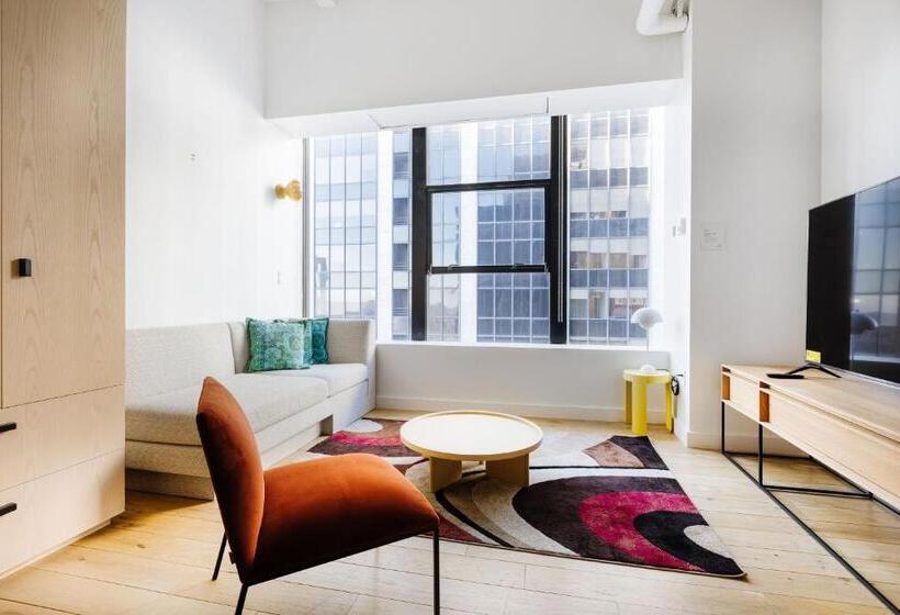 双层标准一室公寓, Placemakr Wall Street