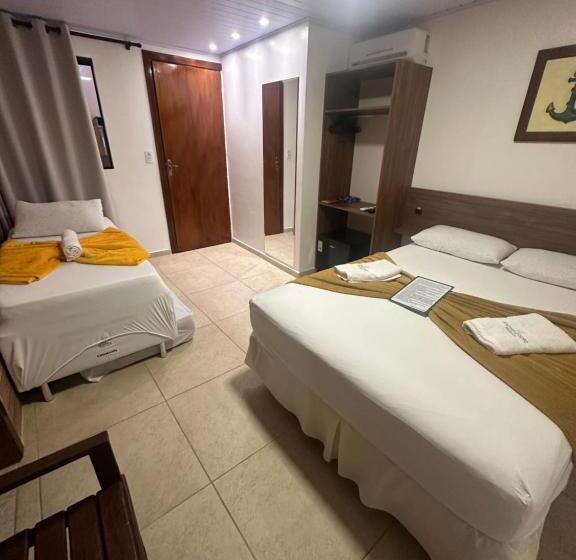 اتاق استاندارد چهار تخته, Ancoradouro Pousada
