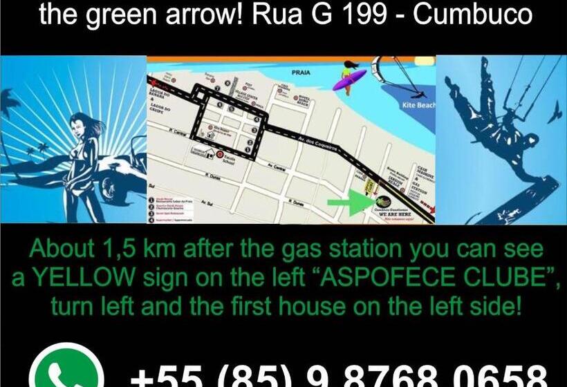غرفة ديلوكس, E Pousada Cumbuco Guesthouse