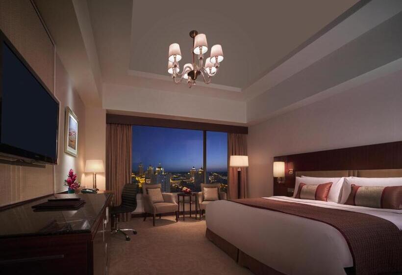 Номер Deluxe Кровать Кинг Вид на Город, Shangrila Manzhouli