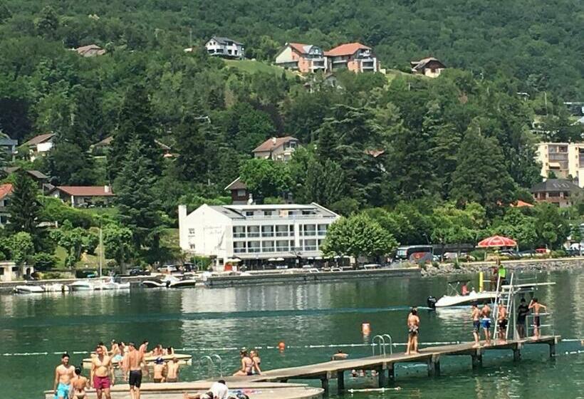 Апартаменты 1 Спальня Нижний Этаж, Camp De Base Sur Le Lac Du Bourget