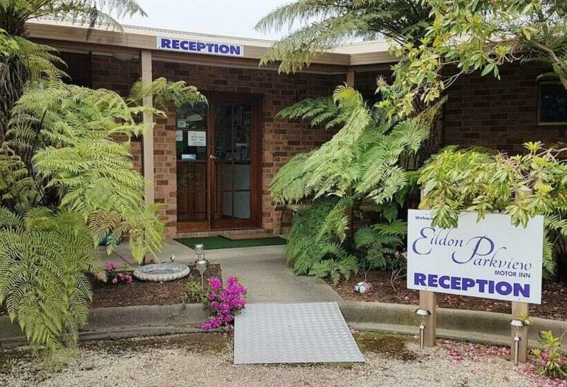 Трехместный Номер Стандарт Вид на Сад, Eildon Parkview Motor Inn Room 8