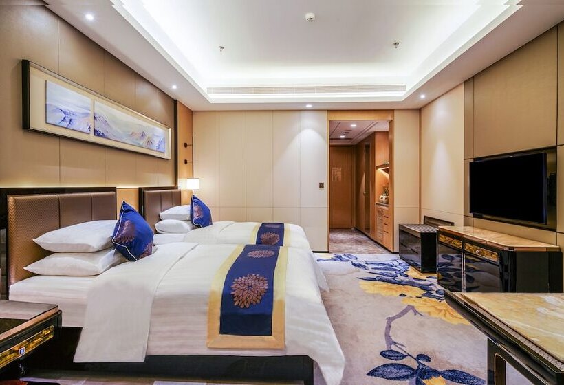 디럭스 룸, Qingshan Hotel Baotou（yingbin Building）