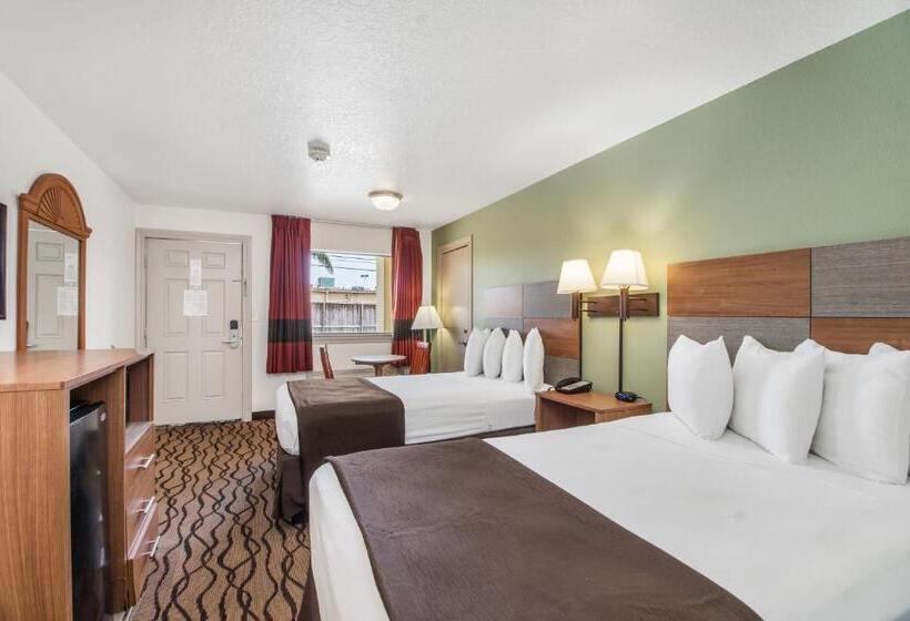 اتاق استاندارد در طبقه همکف, Motel 6 Galveston, Tx Seawall