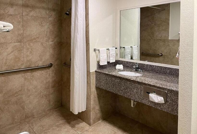 اتاق استاندارد با تخت بزرگ برای معلولان, Motel 6 Galveston, Tx Seawall