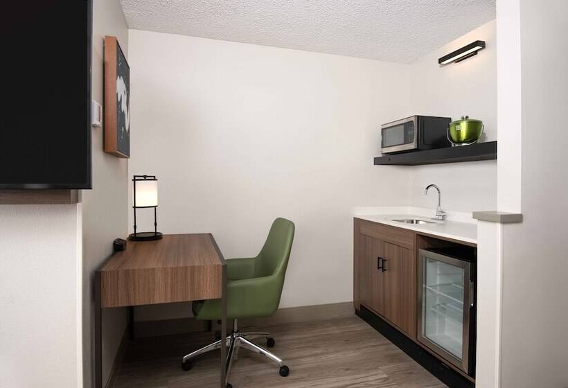 带2个双人床的标准工作室, Hyatt Place Denver Tech Center