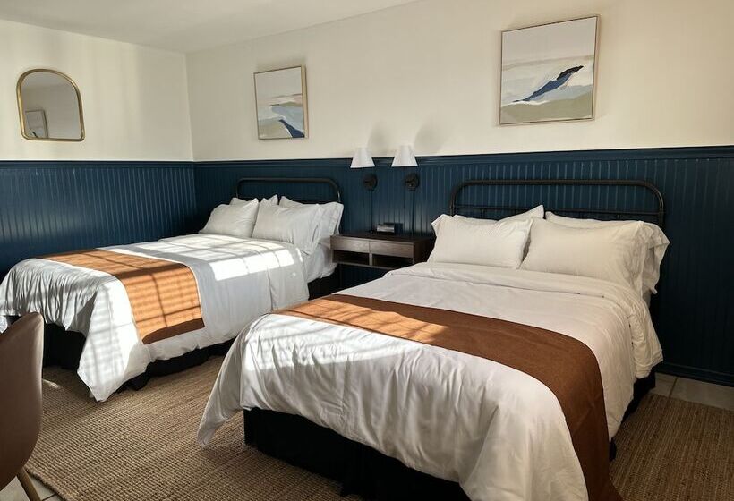 Номер Стандарт 2 Двуспальные Кровати, Budget Host East End Hotel In Riverhead
