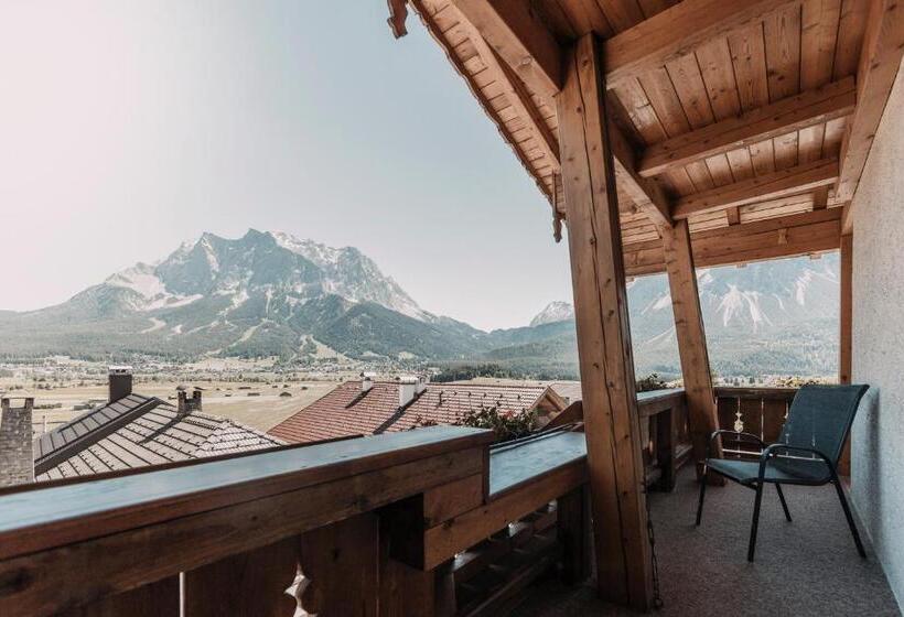 סוויטה משפחתית, Apart Haus Alpenhof