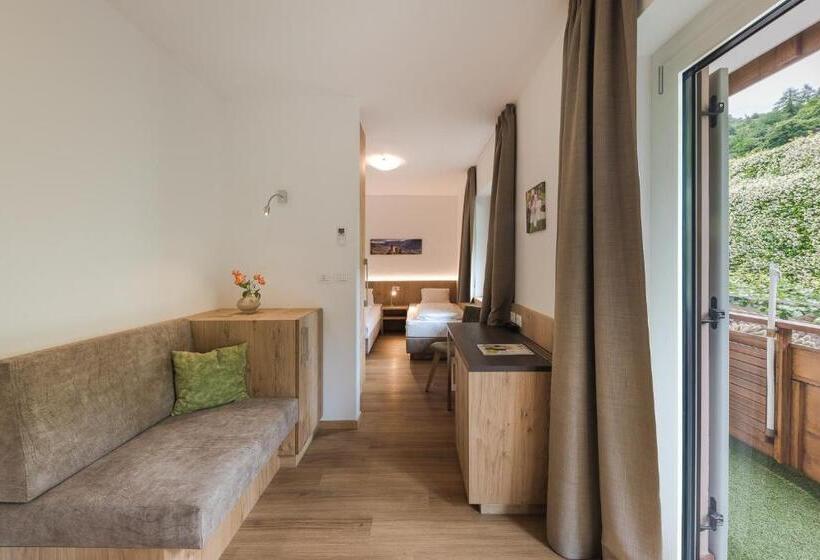 اتاق استاندارد یک نفره, Panorama Hotel Garni Bühlerhof