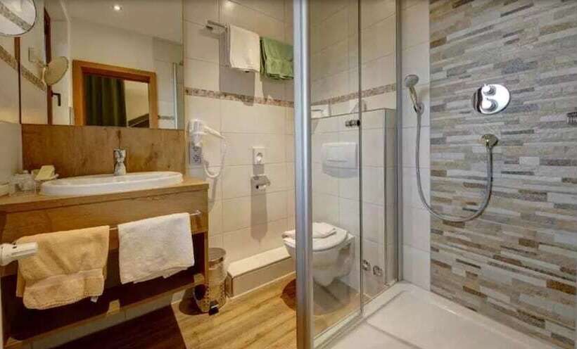 غرفة قياسية فردية, Wellness Hotel Talblick