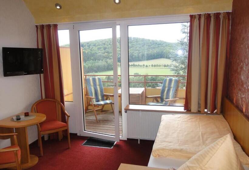 舒适型单人间, Wohlfühlhotel Waldcafé Jäger