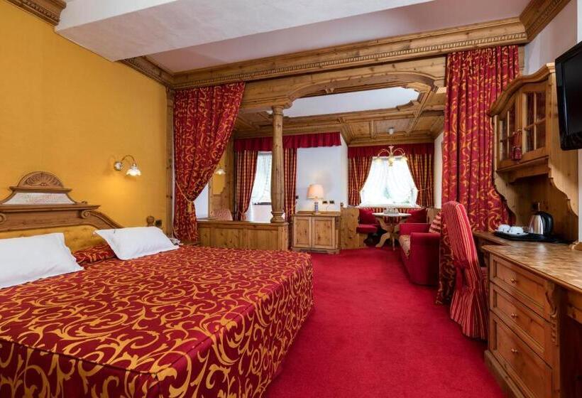 Номер Deluxe с Гидромассажем, Sporthotel Arabba