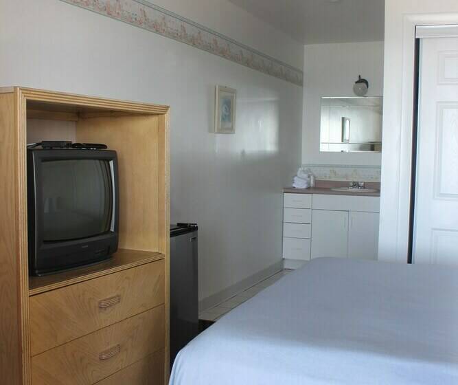 ダブルベッドのスタンダードシングルルーム, Sandcastle Beachfront Inn