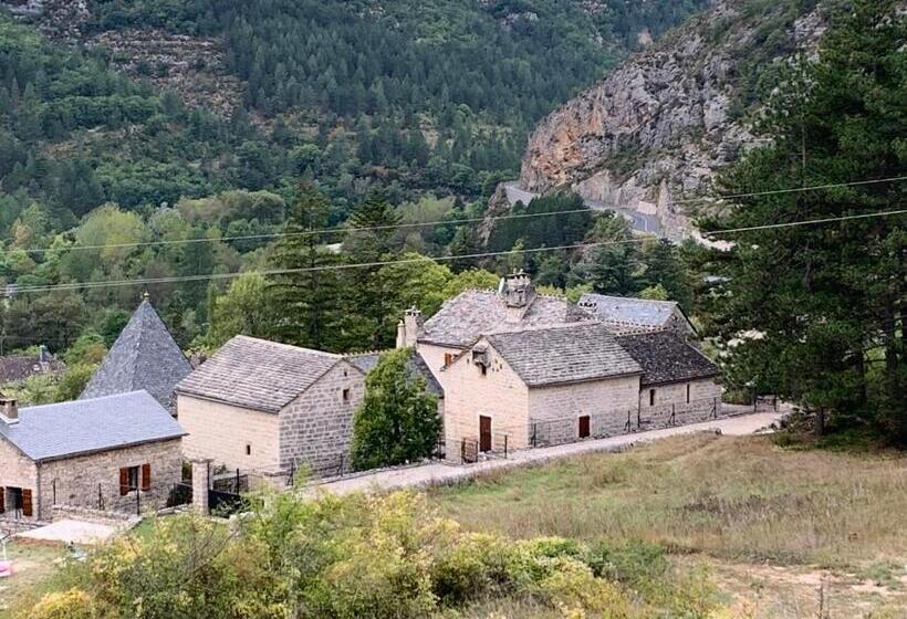 Апартаменты 1 Спальня с Видом, Manoir Du Charme Dans Les Gorges Du Tarn Causses Lozere