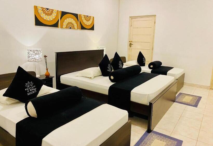 デラックスの４人部屋, Abhaya Resorts