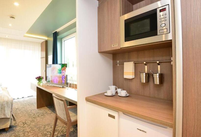 디럭스 룸 바다 전망, Parkhotel Residenz