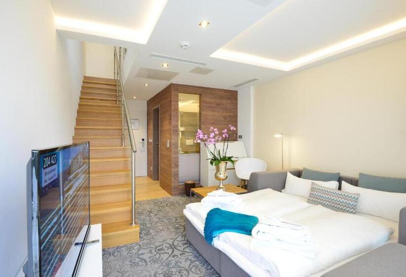 복층 룸, Parkhotel Residenz