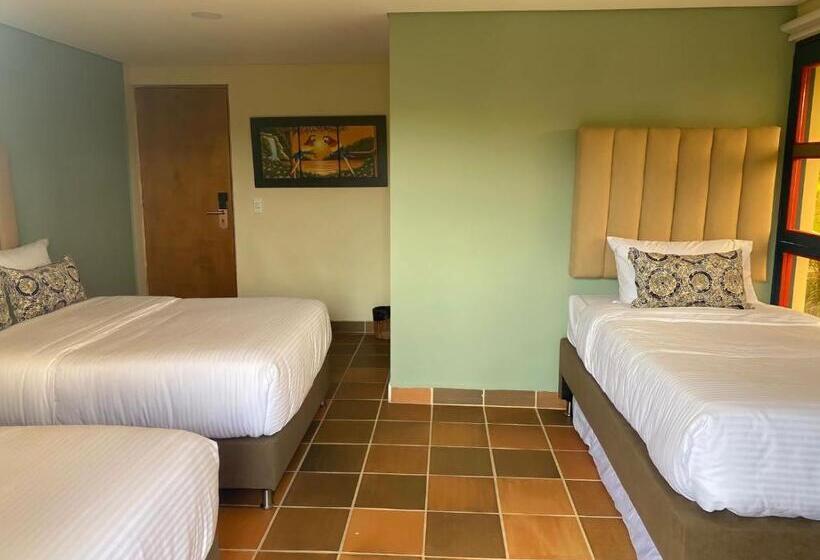 패밀리 룸, Ayenda Hotel Bambu Guatape