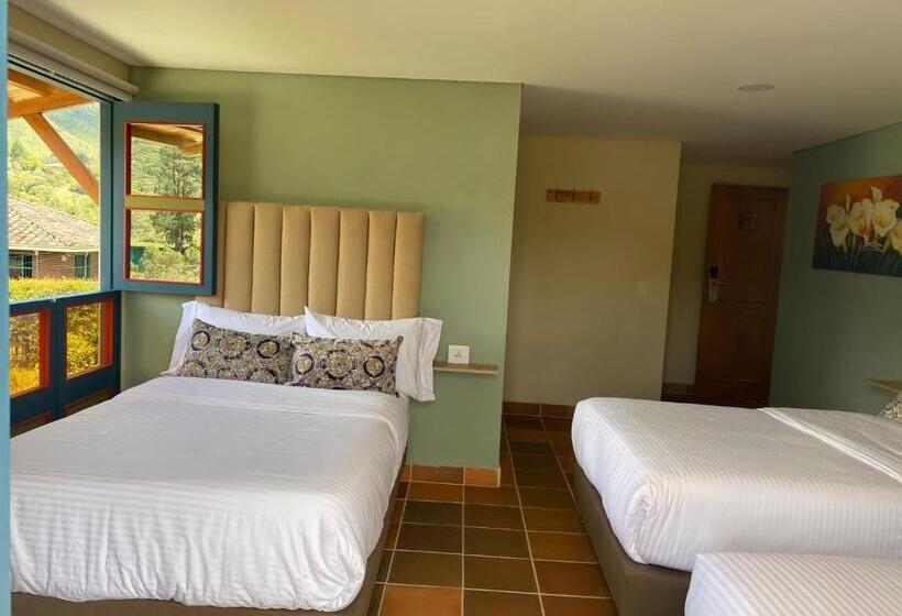 패밀리 룸, Ayenda Hotel Bambu Guatape
