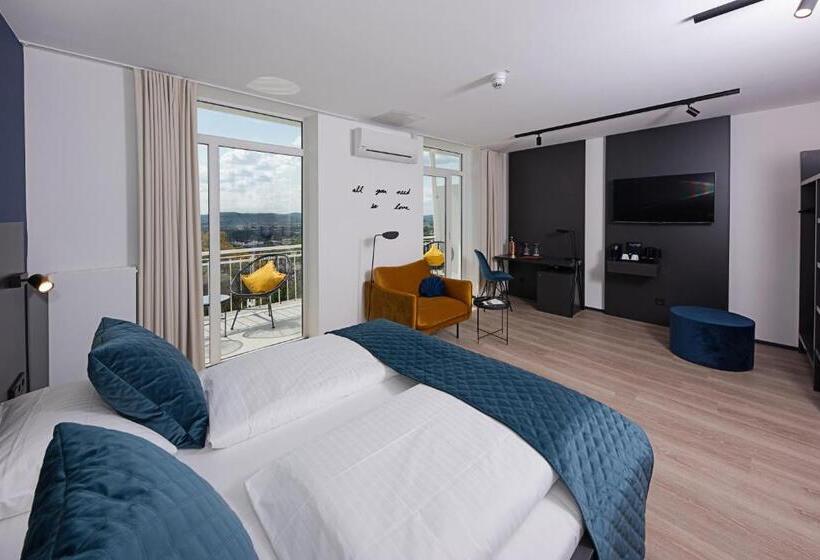 اتاق استاندارد با بالکن, Schlossberg Hotel Homburg