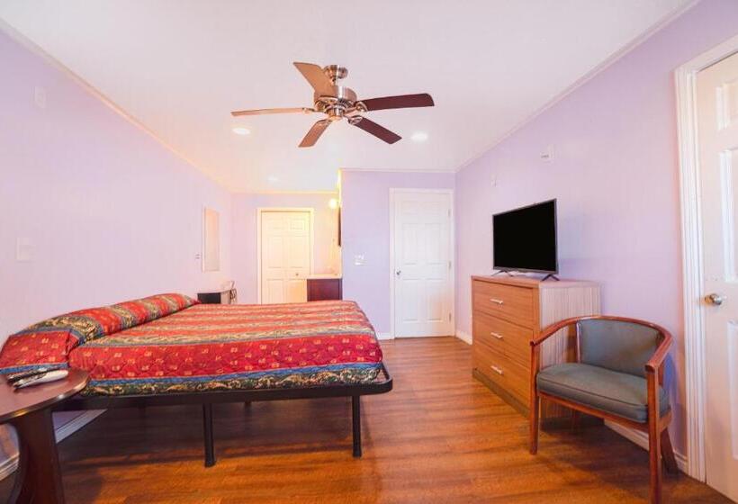 Стандартный Номер Кровать Кинг, Monterrey Motel Padre Island, Corpus Christi By Oyo