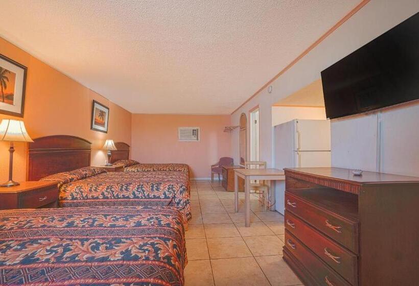 Номер Стандартный Кровать Куин, Monterrey Motel Padre Island, Corpus Christi By Oyo