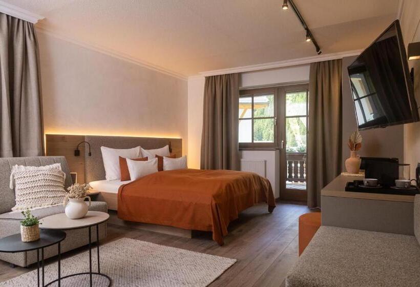 Номер Deluxe с Балконом, Boutique Hotel Mandarfnerhof