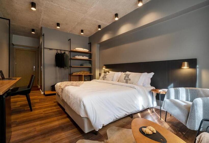 디럭스 룸 킹사이즈 침대, Jangal Das Araucárias Swan Design Hotel Canela