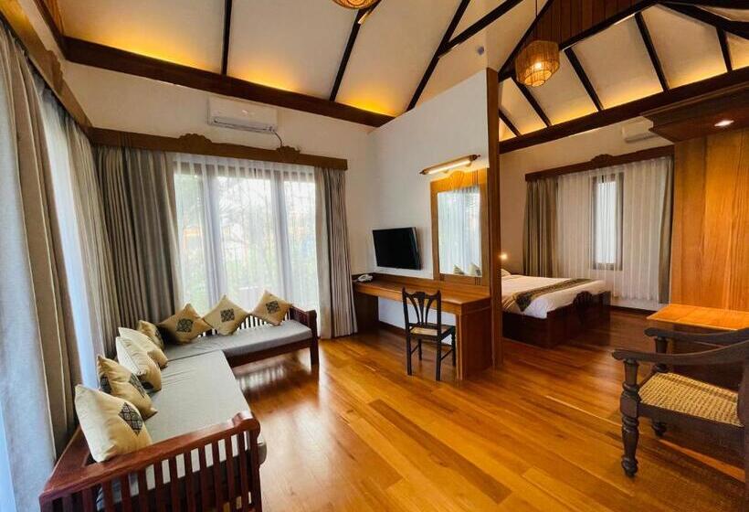 اتاق استاندارد با تخت بزرگ, Bagan Cottage Boutique