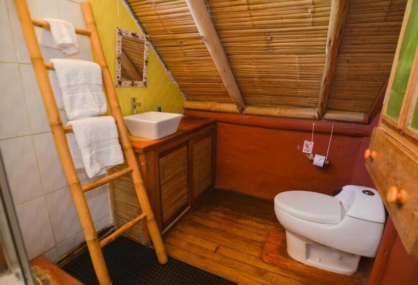 발코니가 있는 스위트, La Maison Eco House & Yoga