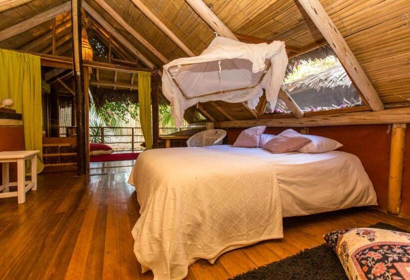 발코니가 있는 스위트, La Maison Eco House & Yoga