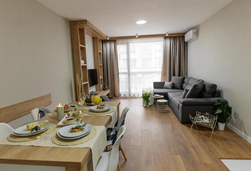 带2个卧室的公寓, Burgas Beach Resort 2 Apartments