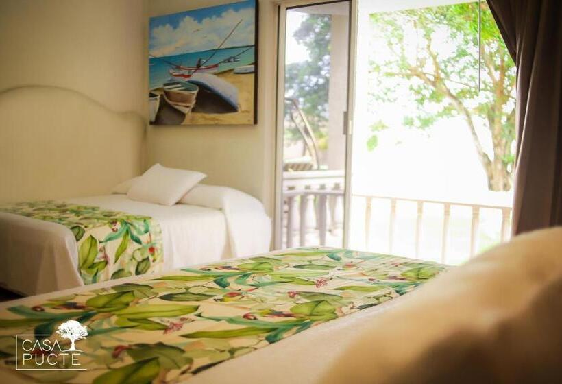 デラックスビラの１ベッドルーム, Casa Pucté Bacalar