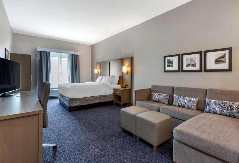 适合残疾人士使用的带超级大床的标准间, Comfort Suites Scottsdale Talking Stick Entertainment District