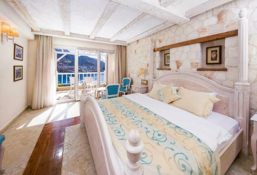 Номер Deluxe с Балконом, Kalkan Likya Residence Hotel & Spa