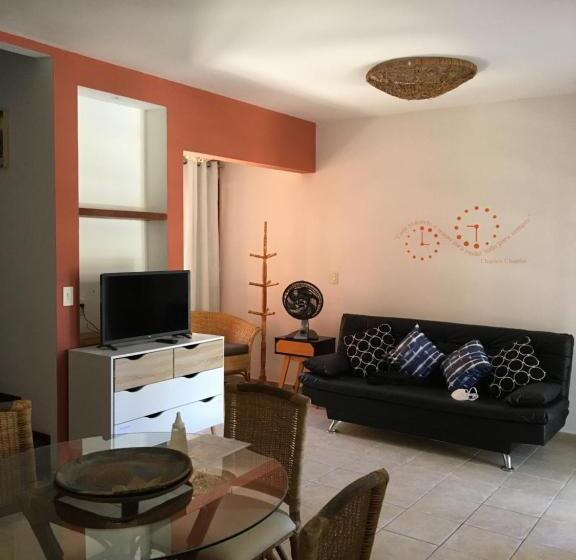 Апартаменты 2 Спальни, Cond Residencial Resort Pipa Chalés Triplex   Centro De Pipa