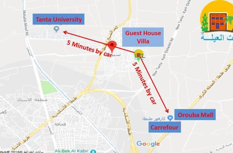 اتاق استاندارد با چشم‌انداز باغ, Rural Guest House فندق البيت الريفي