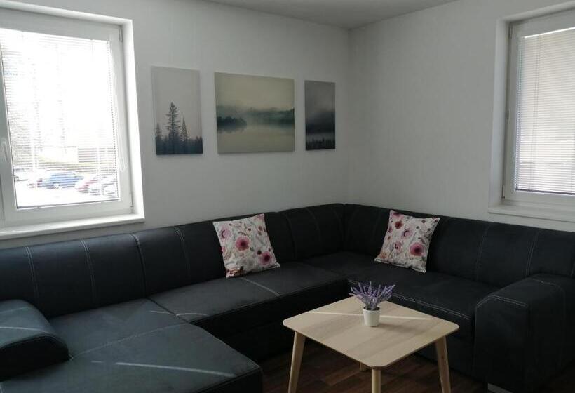 침실 1개 발코니 아파트, Apartmány U Stříbrných