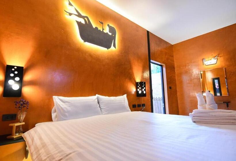 غرفة قياسية سرير كينج, Bedvilla Chiangrai