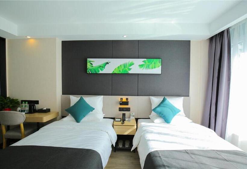 Номер Премиум, Thank Inn Plus Lanzhou Dongfanghong Plaza Pingliang Road