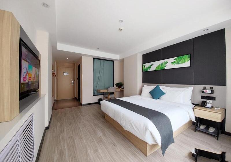 Номер Superior, Thank Inn Plus Lanzhou Dongfanghong Plaza Pingliang Road
